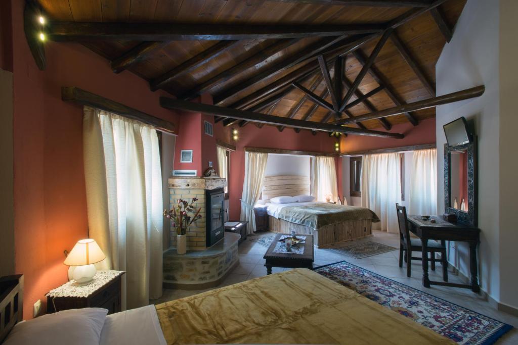 Mansion Terpou Hotel Agios Vlasios  ห้อง รูปภาพ